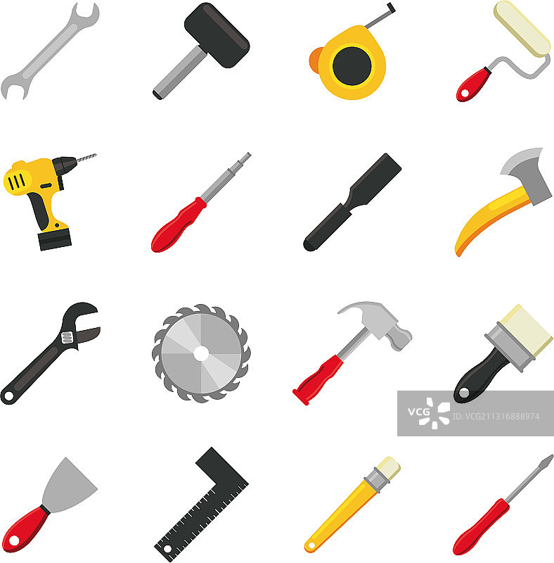 十六套工具合集图标图片素材