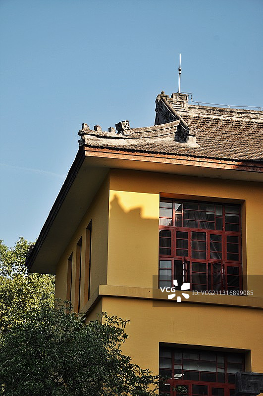 重庆大学早期建筑图片素材