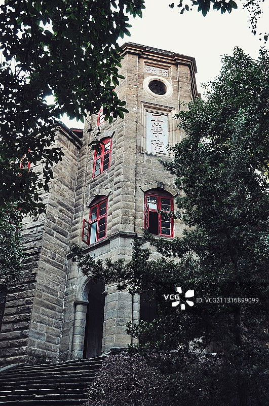 重庆大学早期建筑图片素材