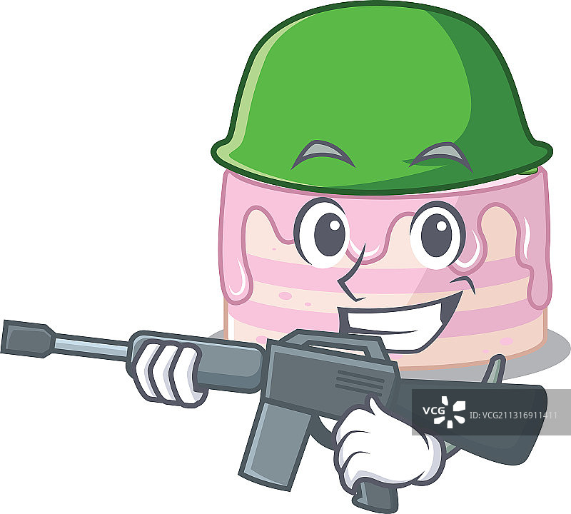 可爱的草莓蛋糕图片素材