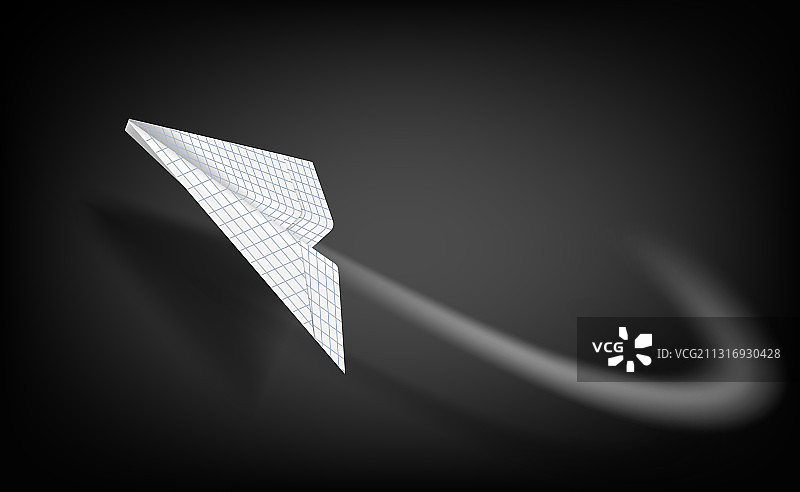 飞翔的纸飞机2图片素材