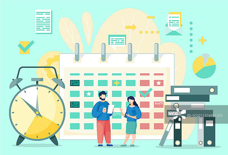 正在交流的商务人士同事图片素材