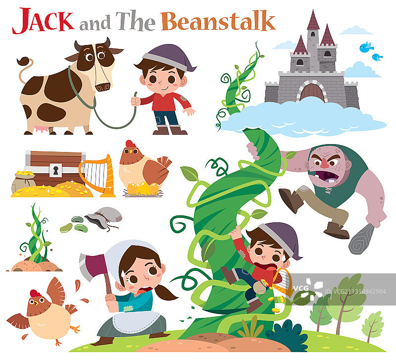 杰克与豆茎图片素材