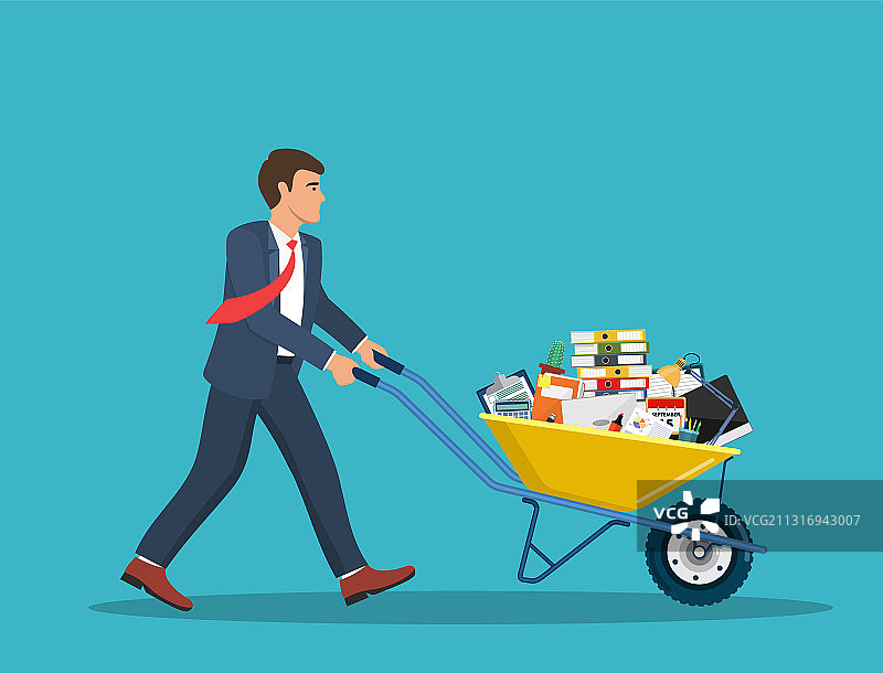 商务人士搬到新办公室图片素材