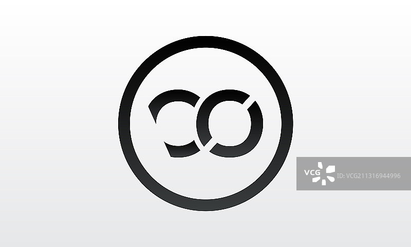 CO字母创意现代logo图片素材