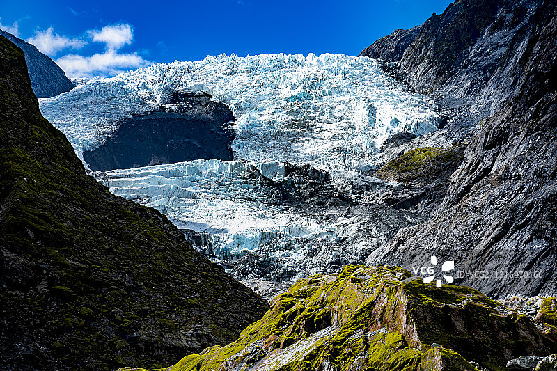 新西兰西海岸Fanz Josef冰川图片素材