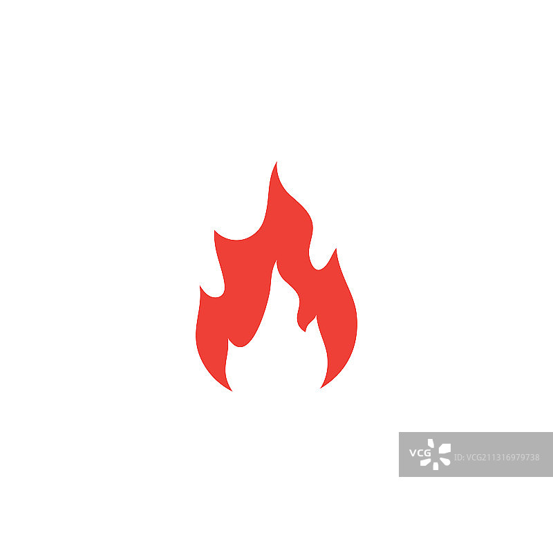 火灾火焰标志图片素材