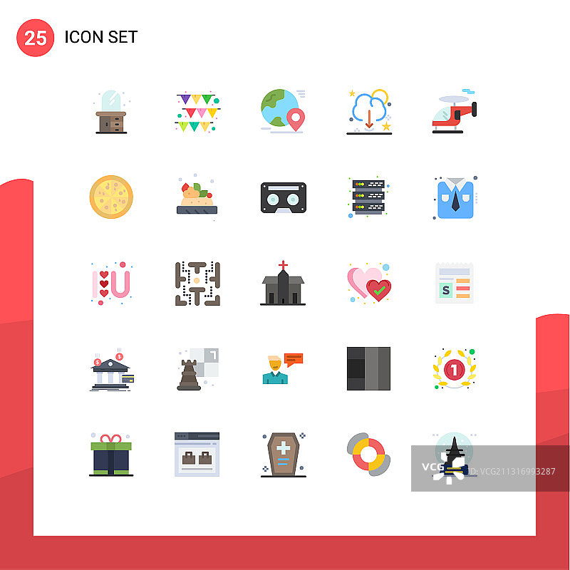 现代设25平色和符号等图片素材