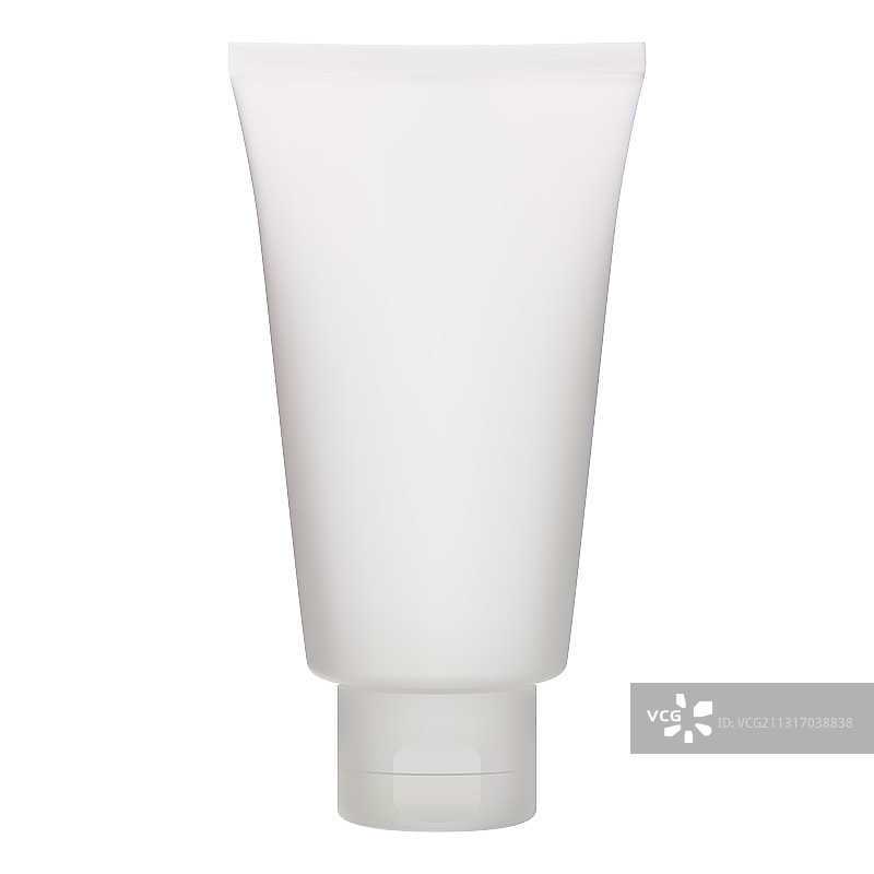 化妆品乳霜管塑料包装空白乳液图片素材
