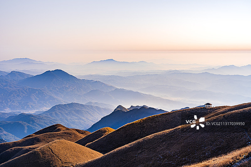 金色武功山图片素材