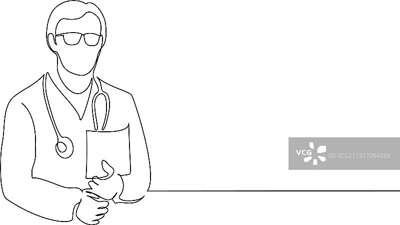 穿医疗制服的女医生理疗师图片素材