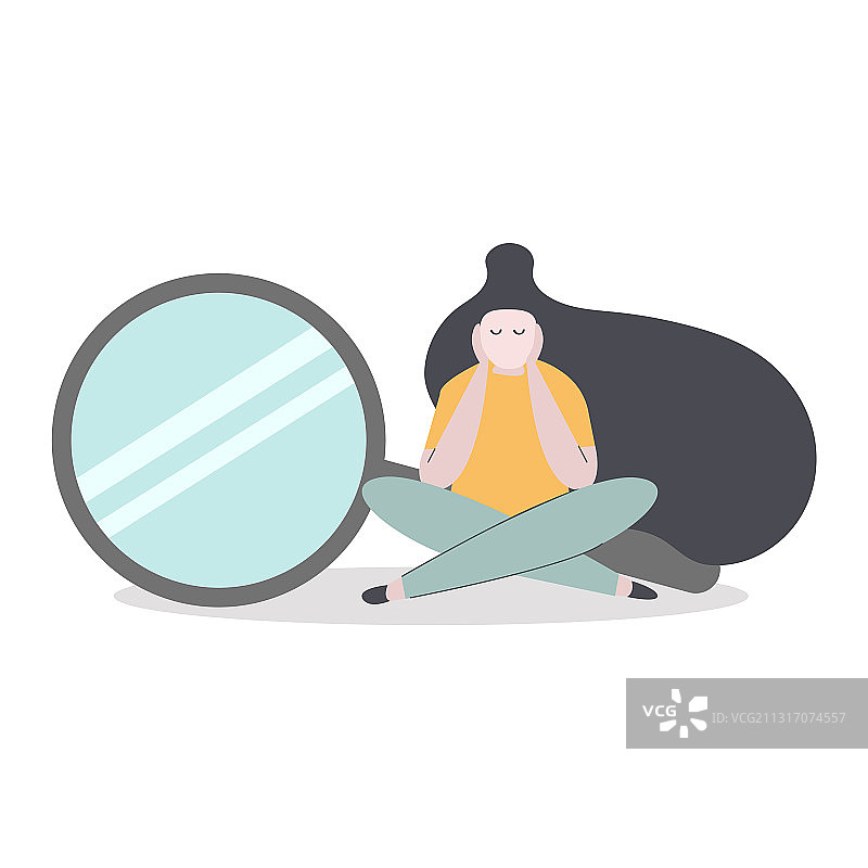 男人坐在地上图片素材