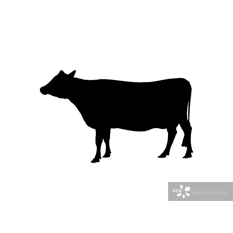 奶牛图标图片素材