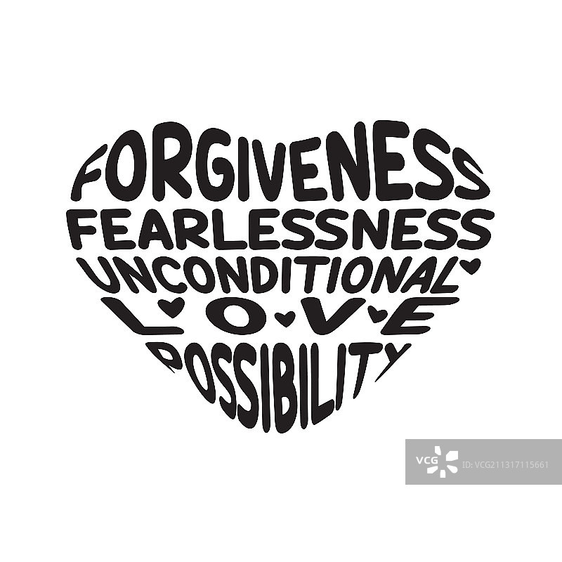 关于爱：原谅、无畏和无条件的爱图片素材