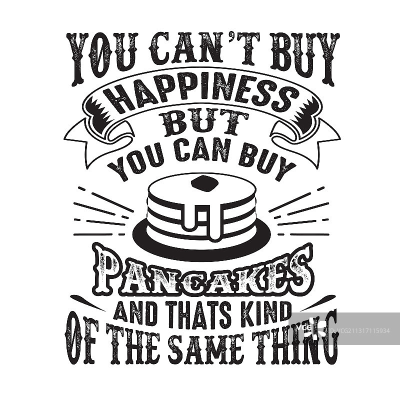 快乐不能买，但可以买薄烤饼图片素材