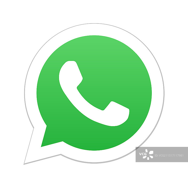 WhatsApp徽章图片素材