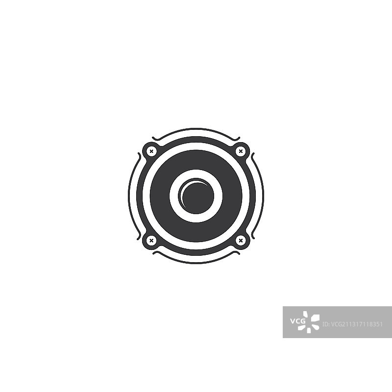 扬声器图标和符号图片素材
