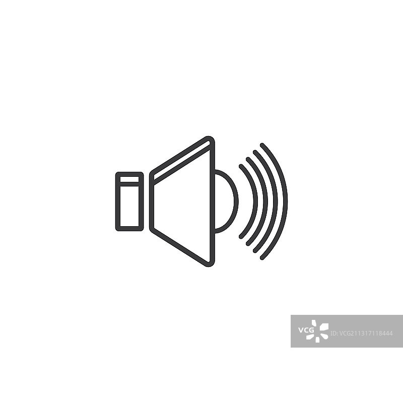 扬声器图标和符号图片素材