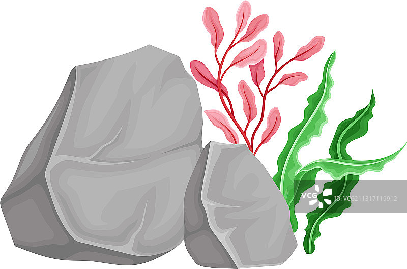 有角度的海石或地下岩石图片素材