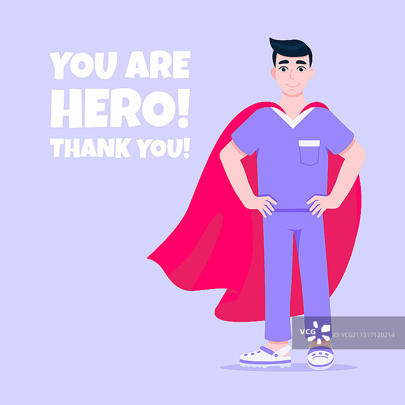 年轻男护士，医院医务人员图片素材