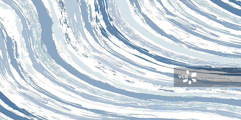 波浪条纹复古图案图片素材