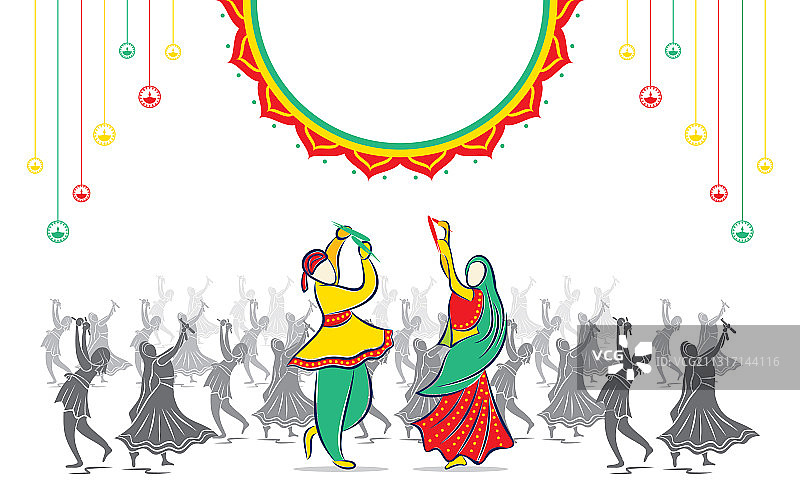 九夜节舞蹈节海报设计图片素材