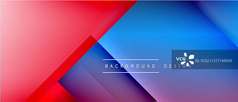 方形形状组成流体梯度图片素材