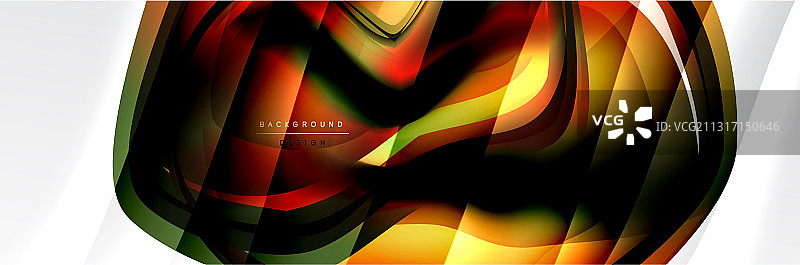 摘要背景流动式液体图片素材