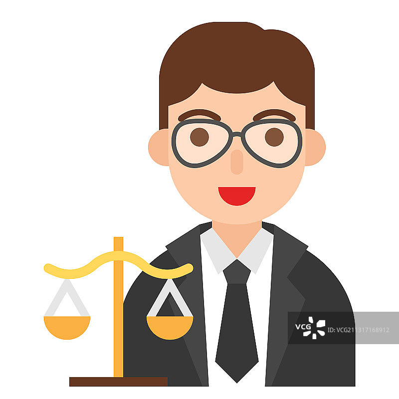 律师职业图标图片素材