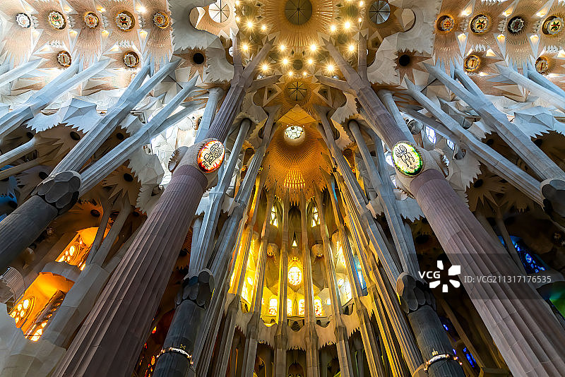 圣家堂穹顶图片素材