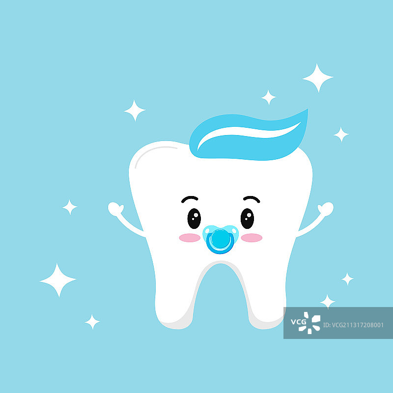 带奶嘴的可爱宝宝图标图片素材