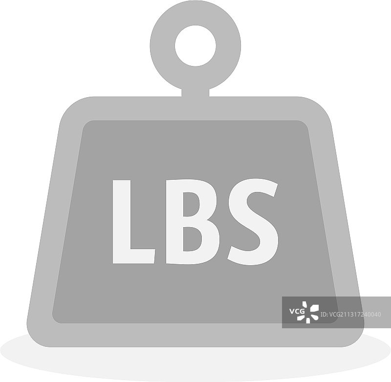 磅的灰色简约图标图片素材