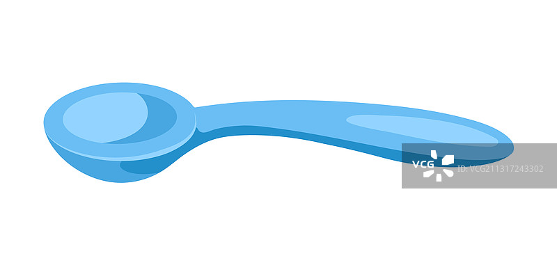 风格化的勺子图片素材