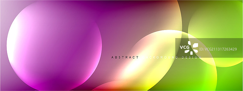 摘要背景液体气泡圈图片素材