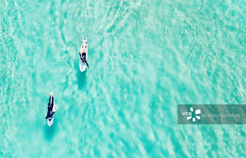 澳大利亚昆士兰州北斯特拉布罗克岛海上船只航拍图片素材