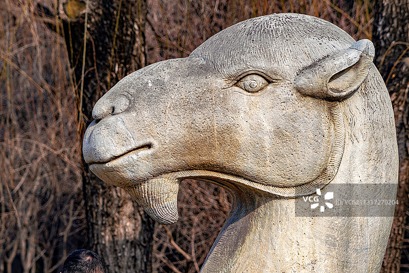 十三陵神路图片素材