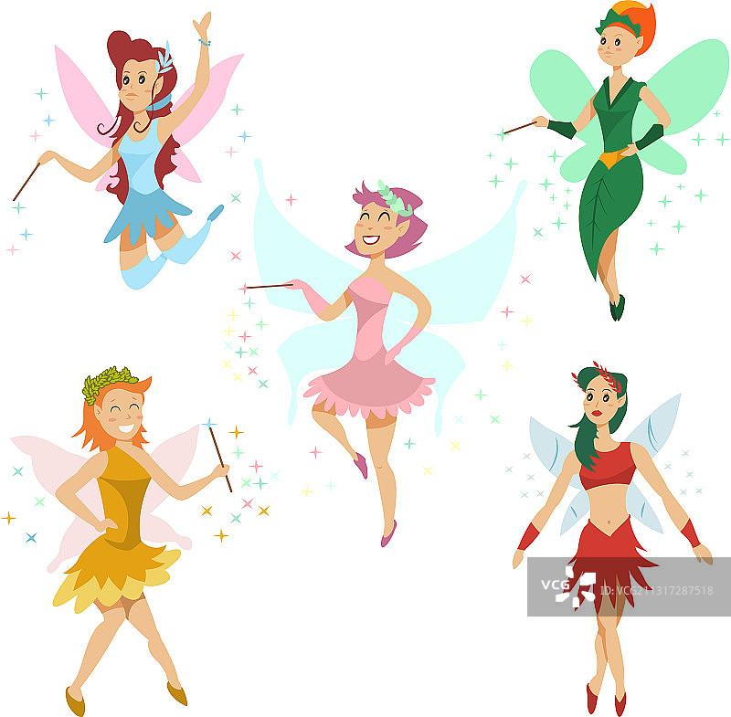 卡通童话故事合集图片素材