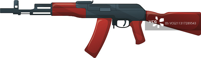 卡拉什尼科夫军用步枪自卫图标图片素材