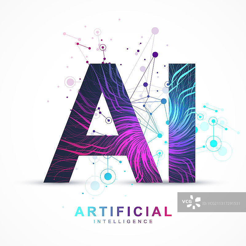 人工智能和机器学习图片素材
