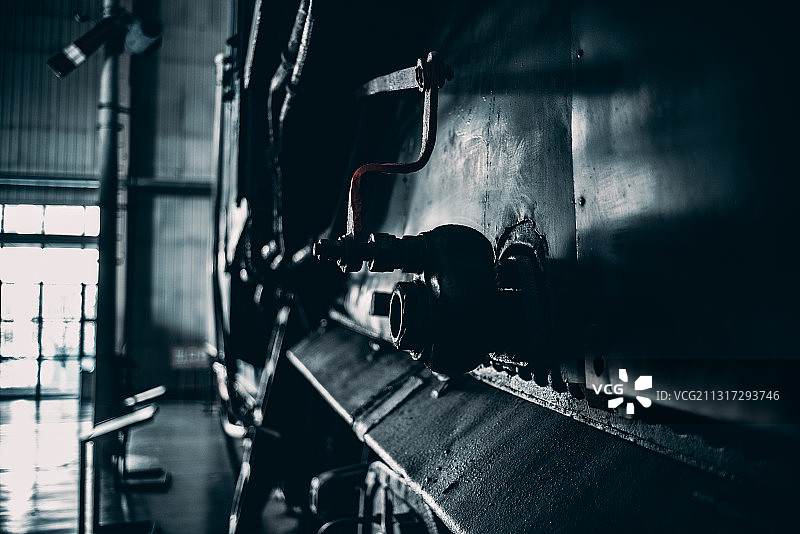 火车（局部）图片素材