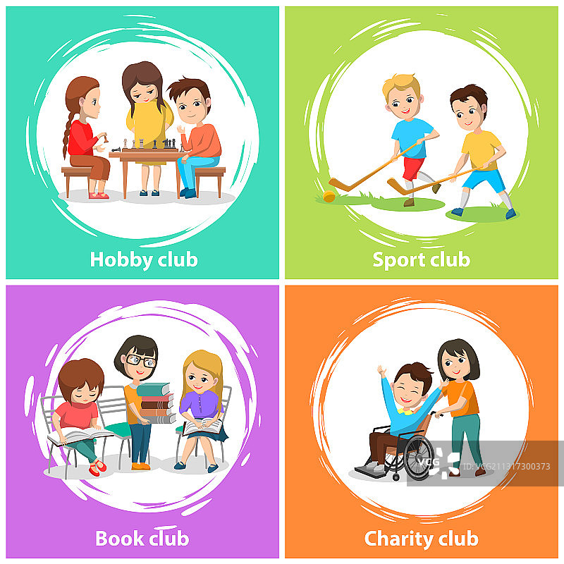 运动俱乐部书籍慈善学校图片素材