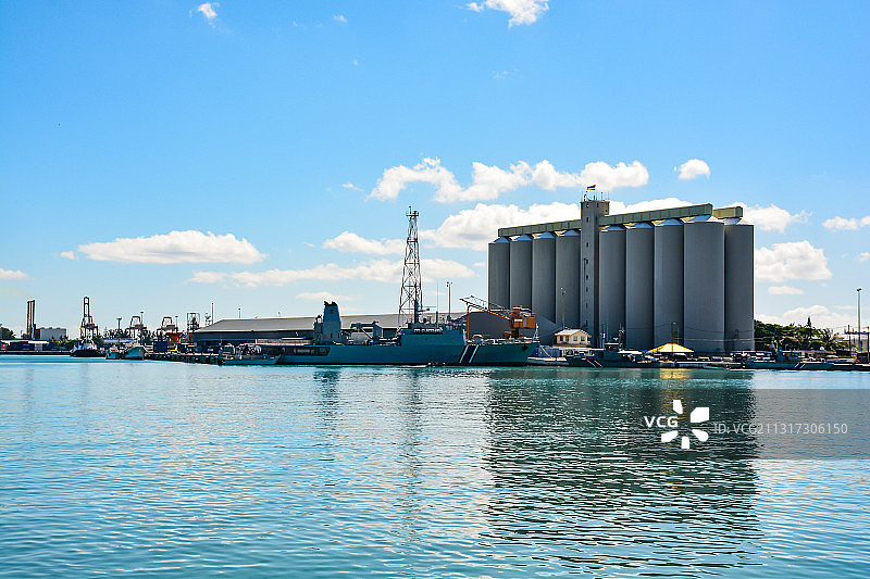 毛里求斯 首都 路易港图片素材