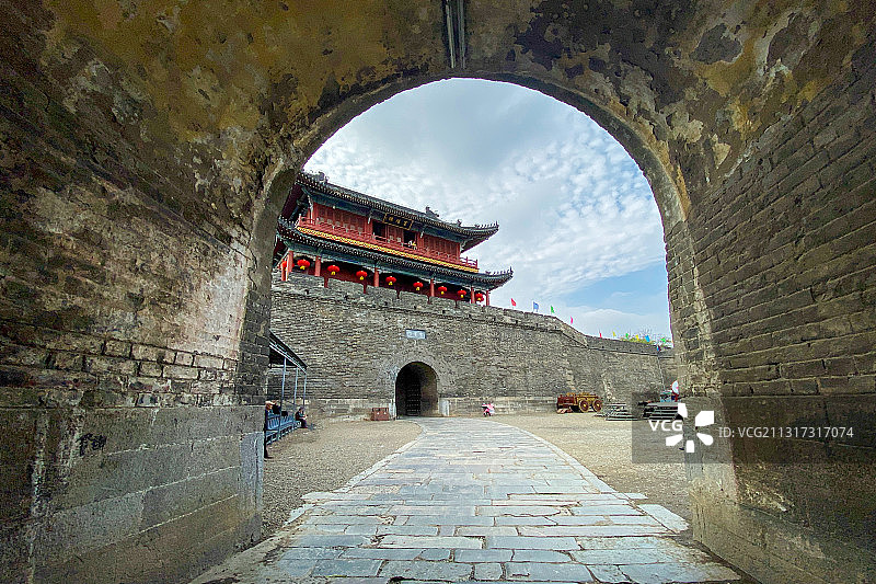 荆州古城图片素材