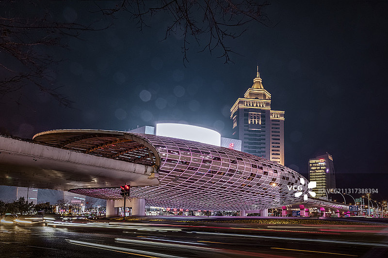 上海五角场彩蛋图片素材