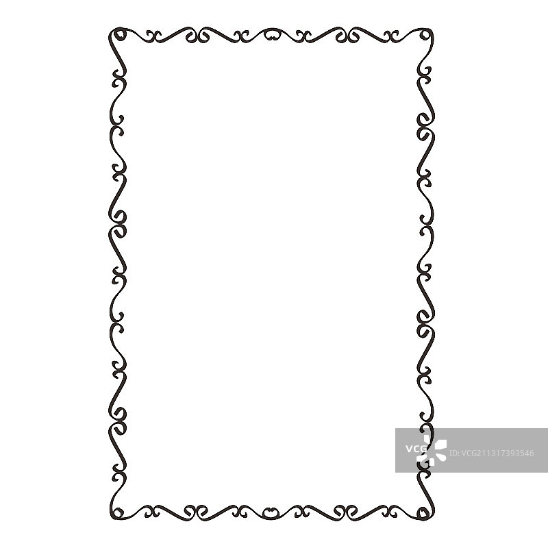 复古装饰边框图片素材