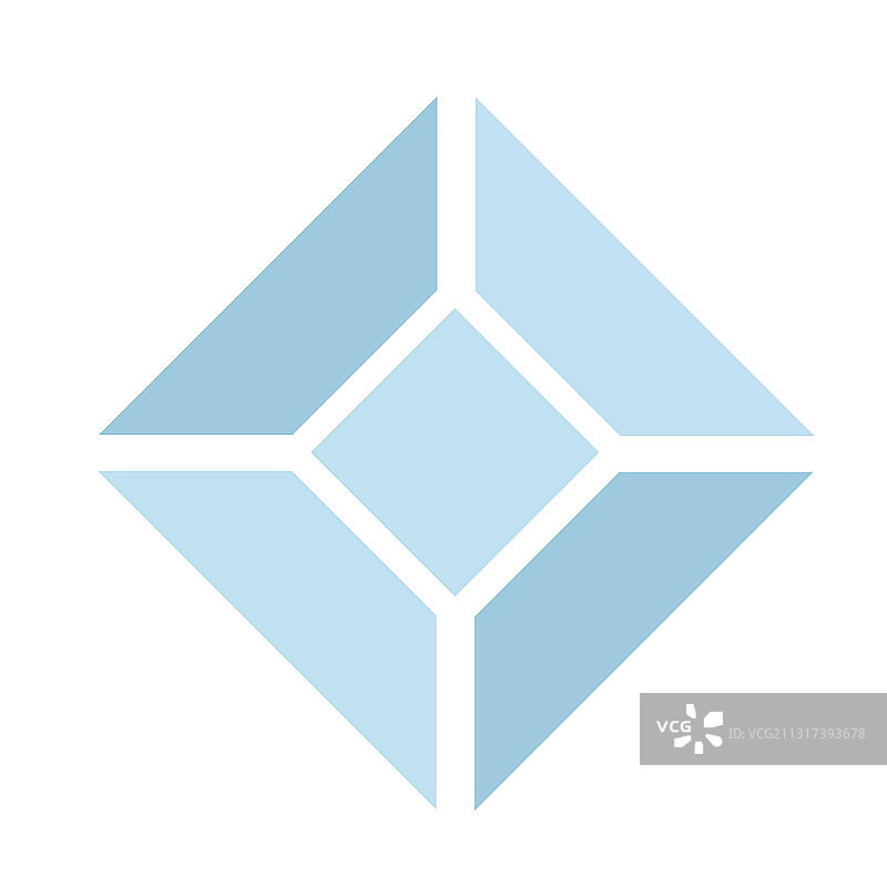 抽象黑色和彩色闪耀钻石水晶图片素材