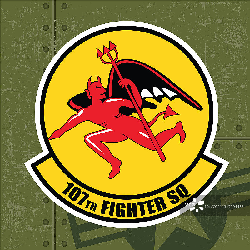 绿色背景上的虎鲨嘴贴纸乙烯基图片素材