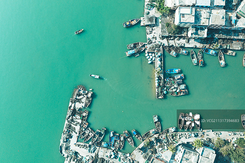 海口新埠岛码头图片素材