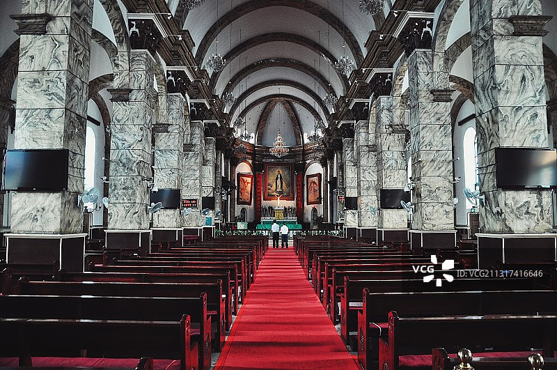 北京天主教南堂图片素材