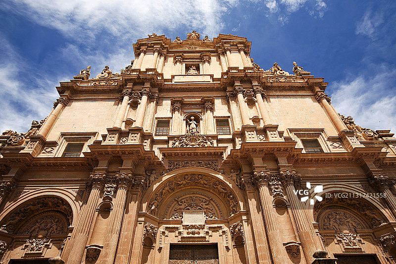 西班牙安达卢西亚洛尔卡大教堂图片素材